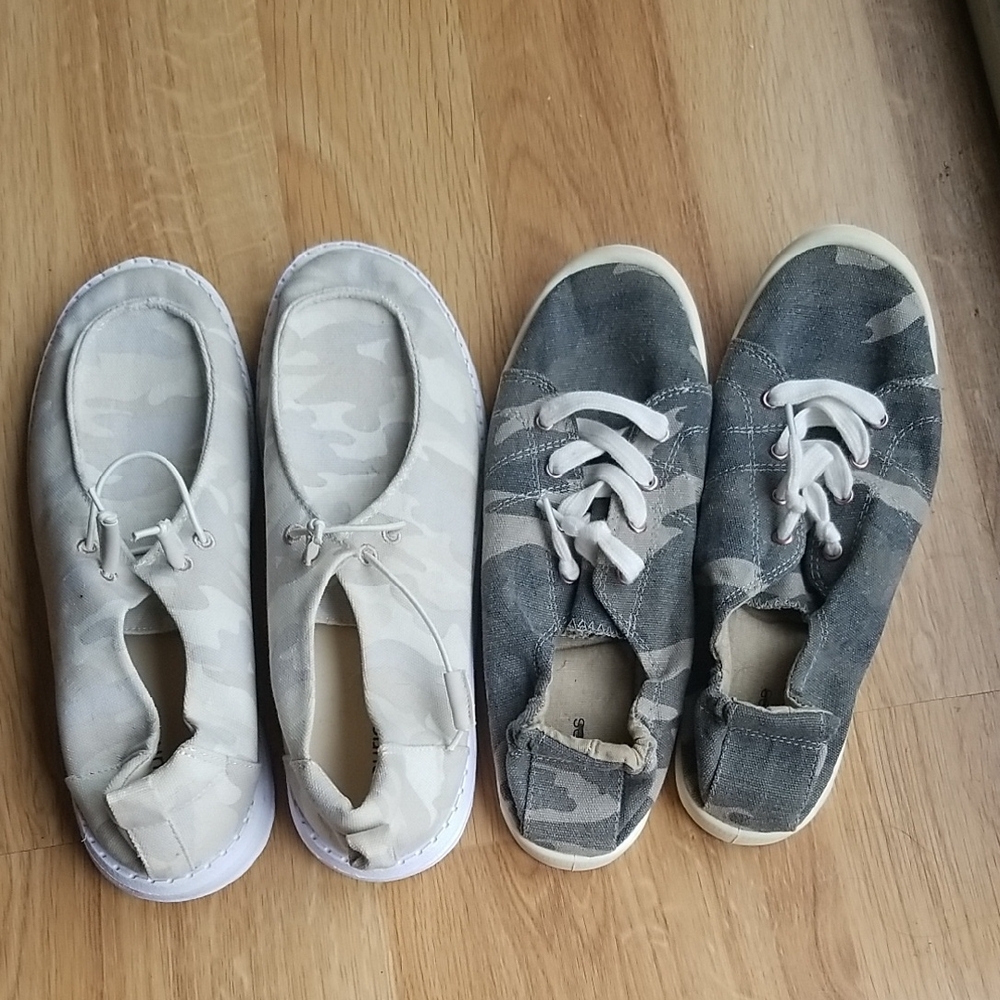 Stylish Camouflage Maurices Shoes Set